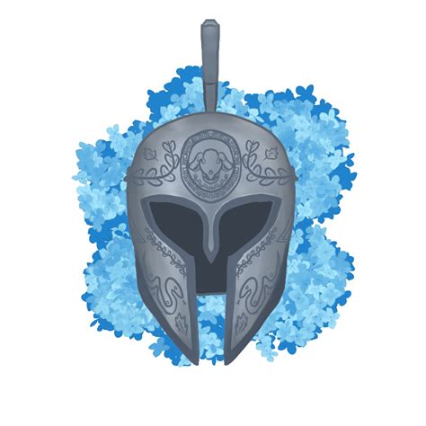 hades helm drawing.